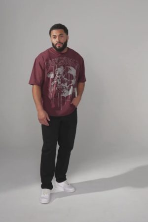 4116 – FLORAL SKULL TEES