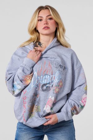 W562 SCRIBBLE HOODIE