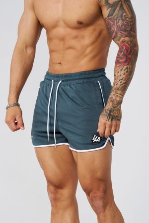 1037 – MESH BODYBUILDING SHORTS