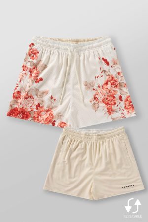 1111 –  Skulls & Roses Reversible Shorts