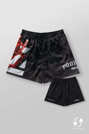 1126 – AOT? X YLA MESH SHORTS
