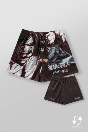 1126 – AOT? X YLA MESH SHORTS