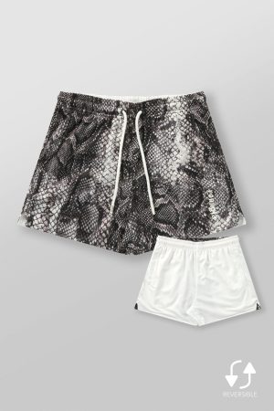 1128 – ANIMAL MESH REVERSIBLE SHORTS