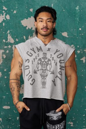 5069 – GOLDS GYM VINTAGE CUT OFFS