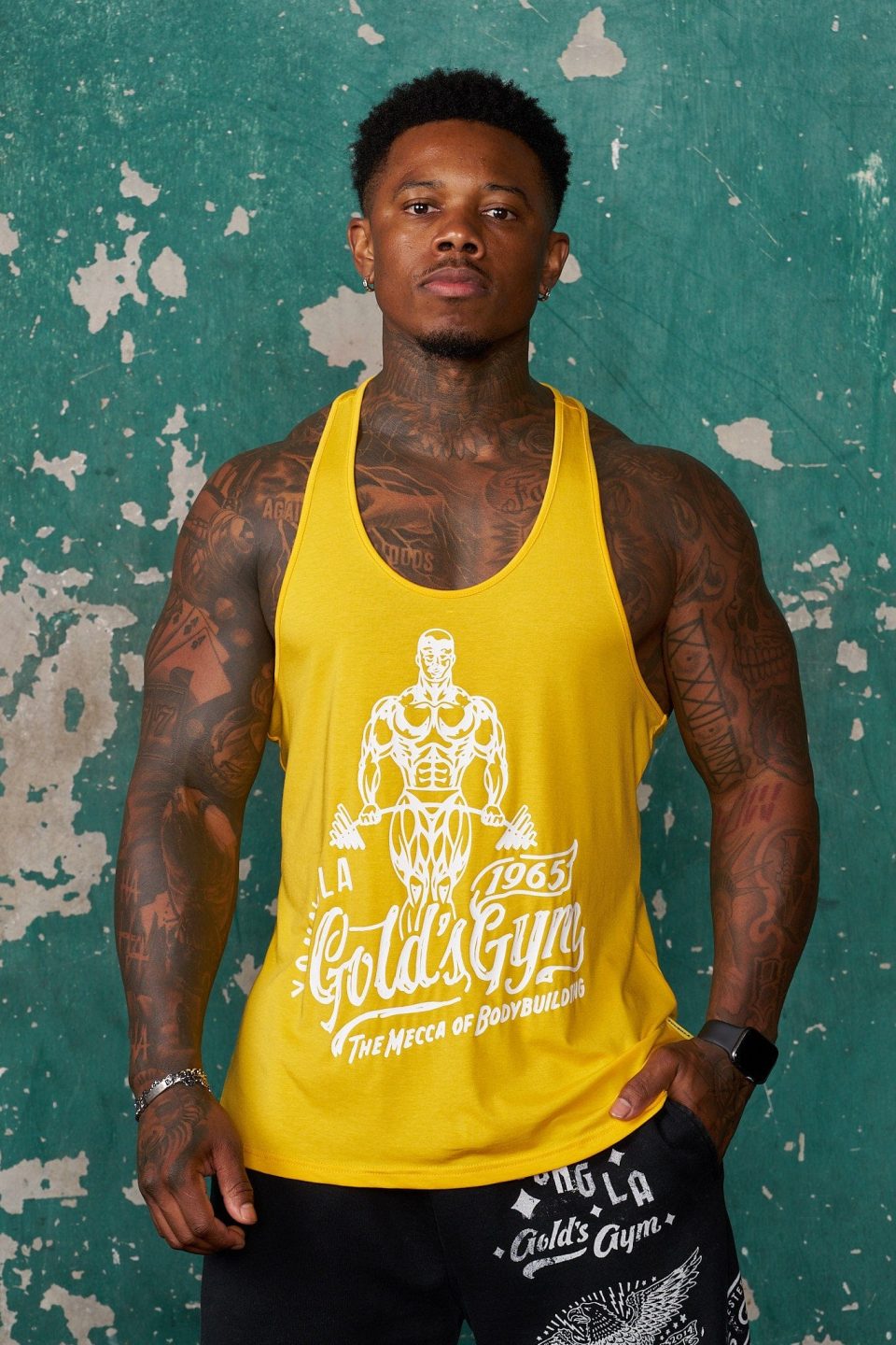 3016 - GOLDS GYM NEW AGE STRINGERS