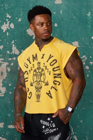 5069 – GOLDS GYM VINTAGE CUT OFFS