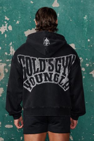 5162 – GOLDS GYM THROWBACK ZIP-UPS