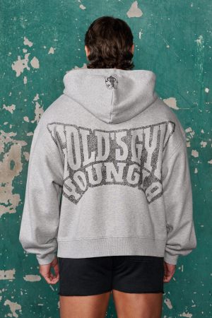 5162 – GOLDS GYM THROWBACK ZIP-UPS