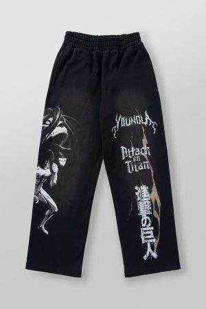 2128 – AOT?  x YLA Baggy Joggers