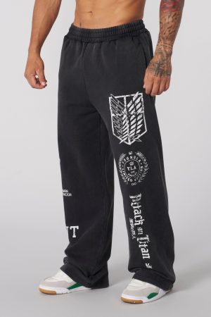 2128 – AOT?  x YLA Baggy Joggers