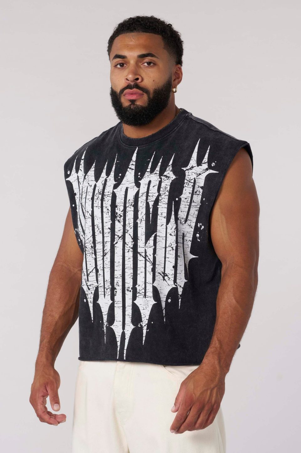 3021 - REVENGE CROP CUT-OFFS