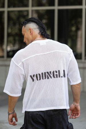 4022 – COTTON MESH TEES