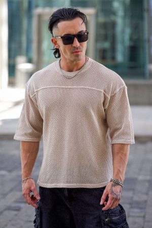 4022 – COTTON MESH TEES