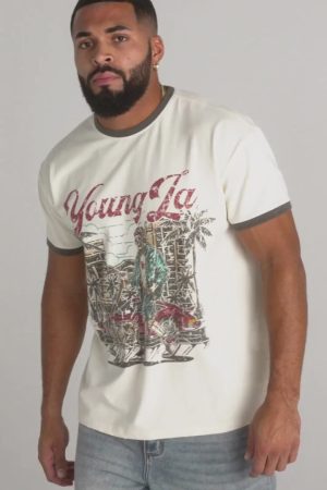 4033 – RETRO RINGER TEES