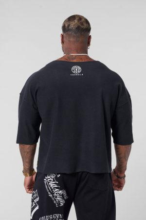 5021 – GOLDS GYM WIDE NECK TERRY TEE
