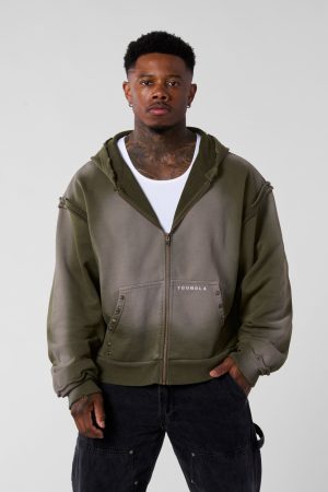 5024 – DECONSTRUCTED TERRY HOODIES