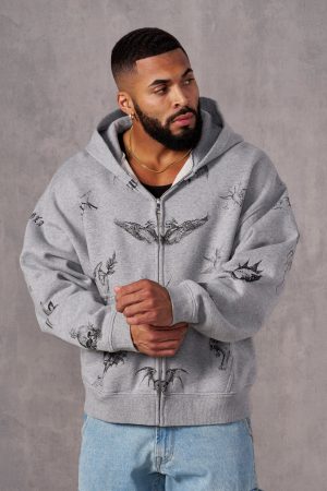 5061 – INKED ZIP-UP HOODIES