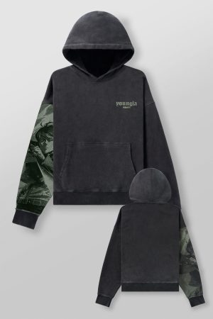 5129 – AOT?  x YLA Pullover Hoodies