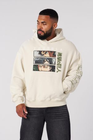5129 – AOT?  x YLA Pullover Hoodies