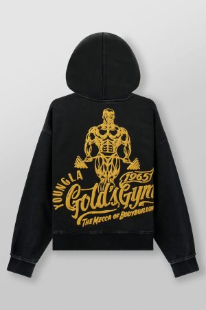 5153 – GOLDS GYM GOLDEN ERA ZIP-UPS