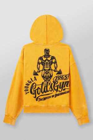 5153 – GOLDS GYM GOLDEN ERA ZIP-UPS