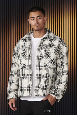 519 –  Woven Flannel Jackets