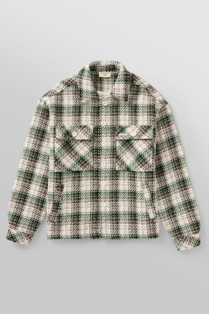 519 –  Woven Flannel Jackets