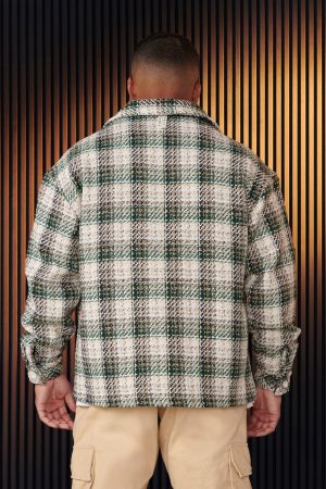 519 –  Woven Flannel Jackets