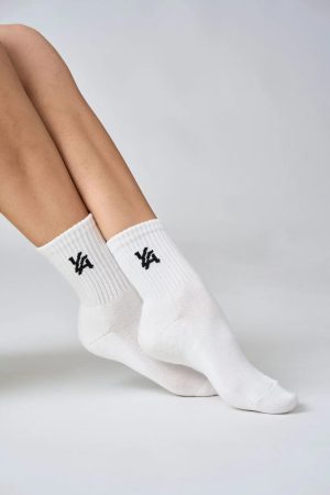 W619 SOLID CREW SOCK