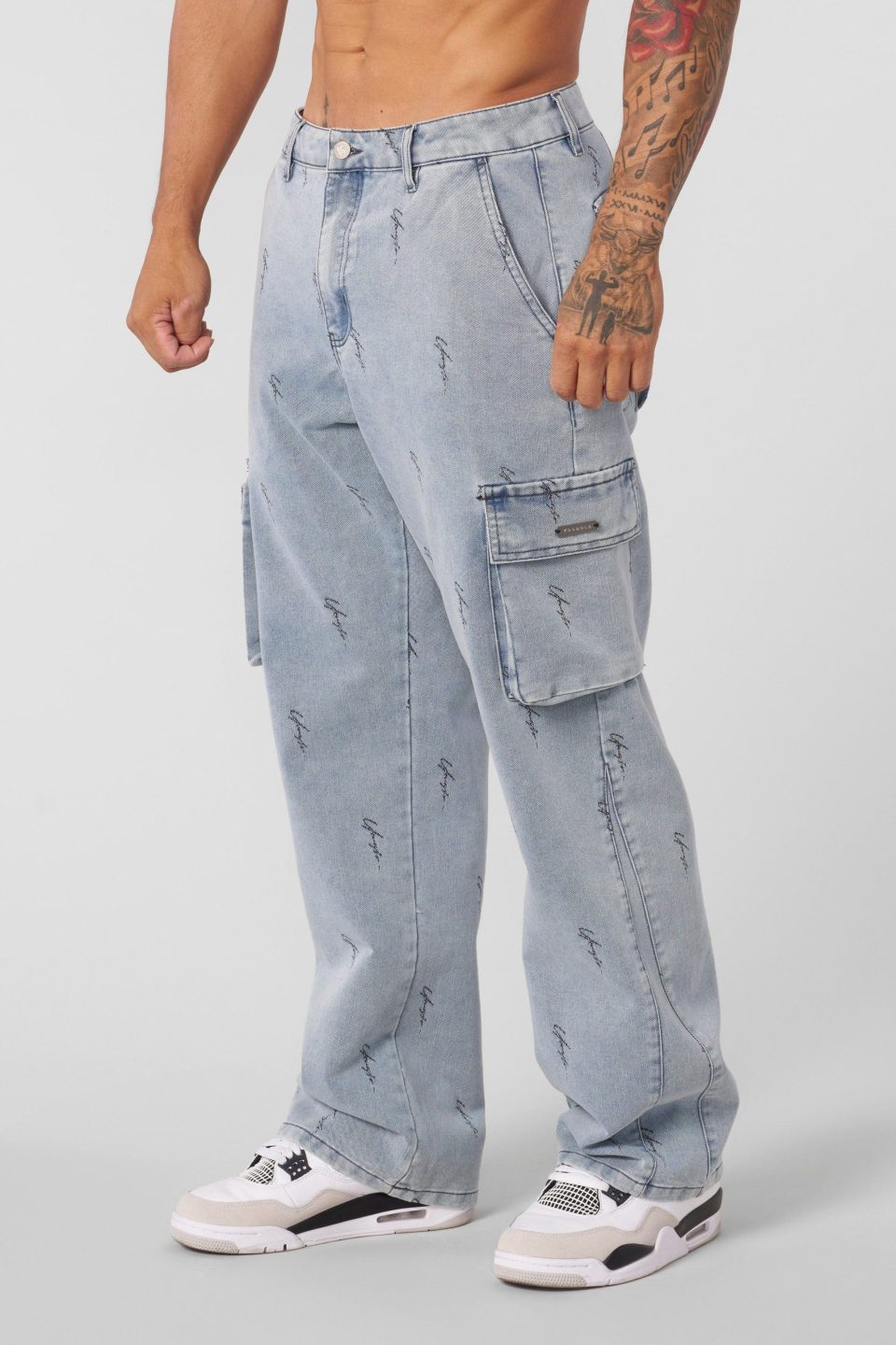 6028 - STREETWEAR BAGGY JEANS