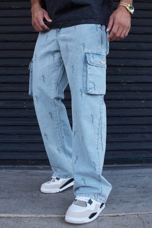 6028 – STREETWEAR BAGGY JEANS