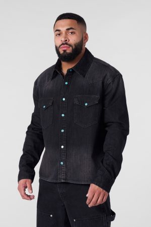 8011 – WESTERN DENIM SHIRTS