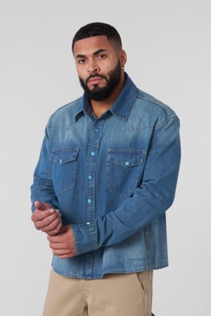 8011 – WESTERN DENIM SHIRTS