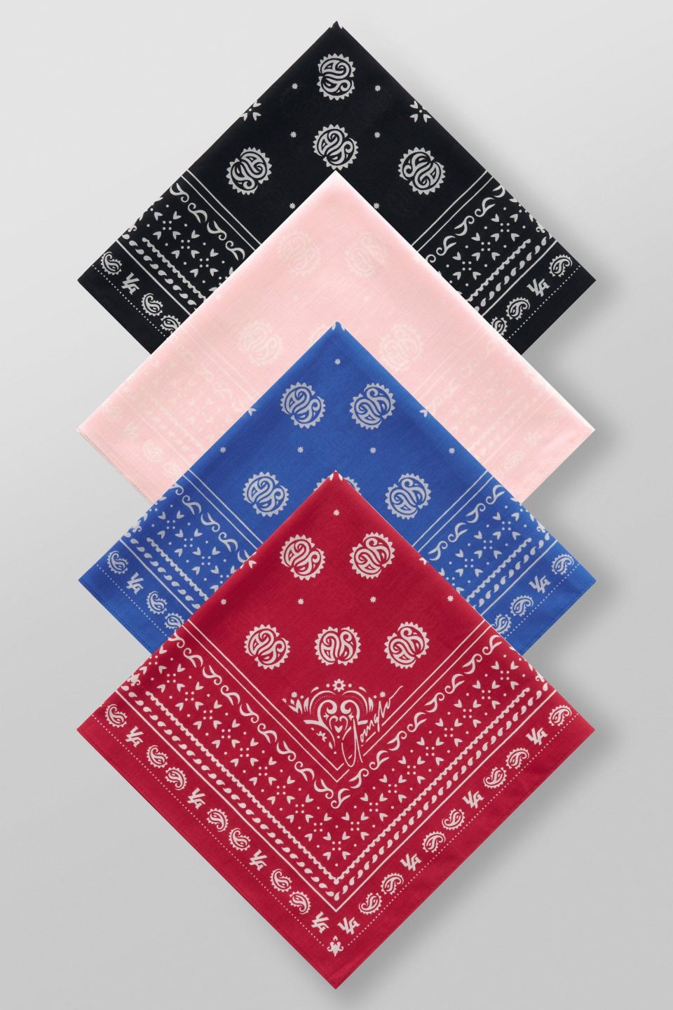 9033 - LAH BANDANAS - 4 PACK