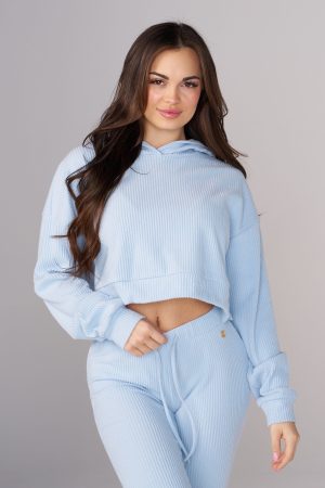 W545 AVA CROP HOODIE
