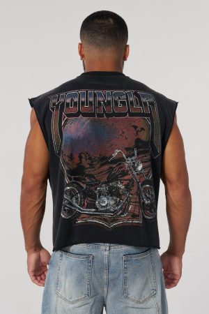3015 – VINTAGE BIKER TANKS