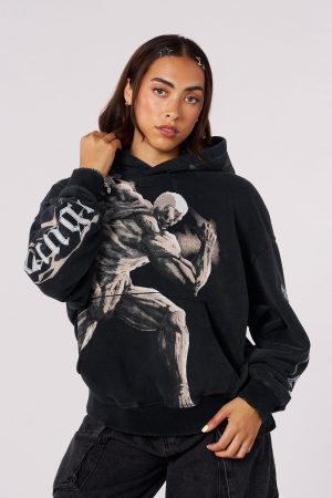 5129 – AOT?  x YLA Pullover Hoodies