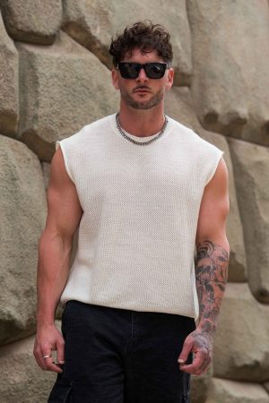 3012 – DROP SHOULDER KNIT CUT-OFF