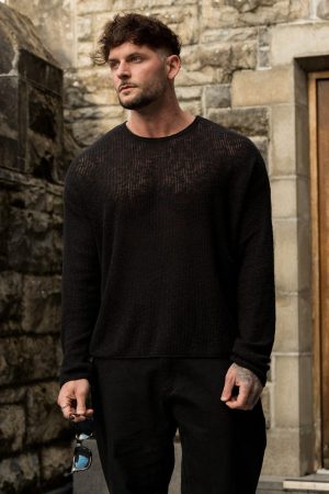 8015 – AFTER DARK CROCHET LONGSLEEVE