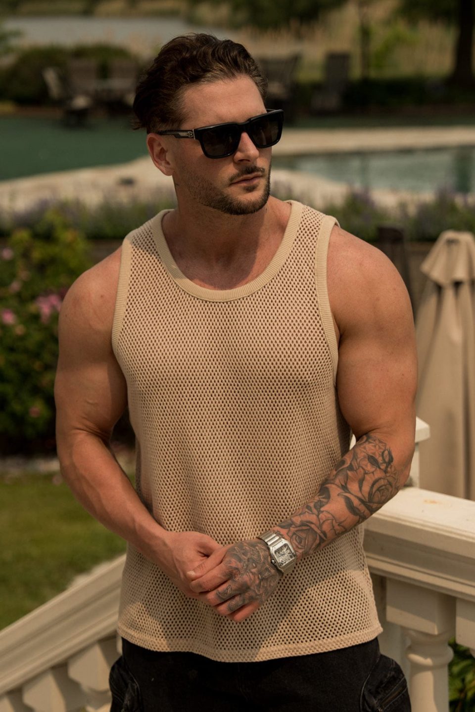 3024 - COTTON MESH TANKS