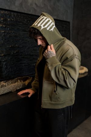 5024 – DECONSTRUCTED TERRY HOODIES