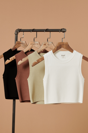 W317 KNIT TANK