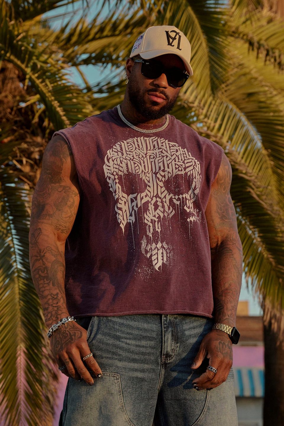 3058 - SLAYER SLUB CUT-OFF