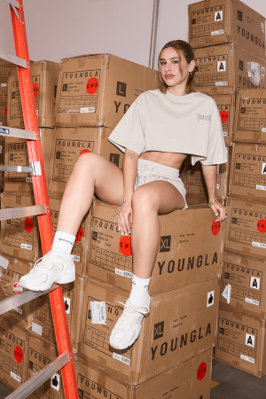 W455 ALCHEMY CROP TEE