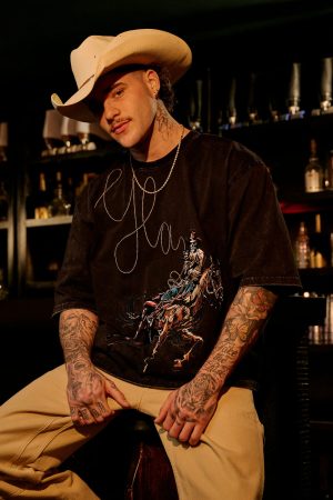 4127 – COWBOY EMBROIDERED TEES