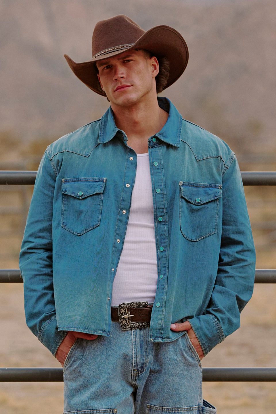 8011 - WESTERN DENIM SHIRTS