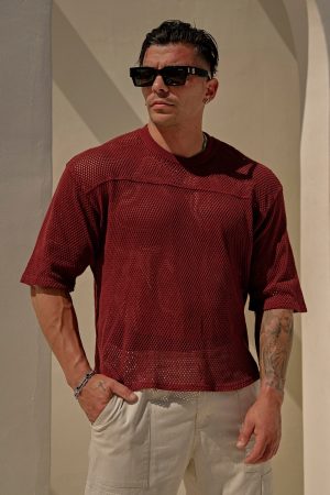 4022 – COTTON MESH TEES