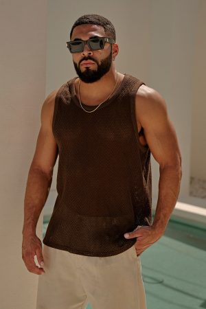 3024 – COTTON MESH TANKS