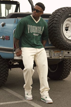 4187 – VARSITY FOOTBALL CROPPED JERSEY