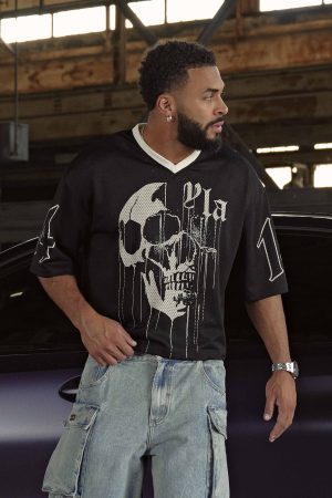 4015 – DRIPPY SKULL JERSEY